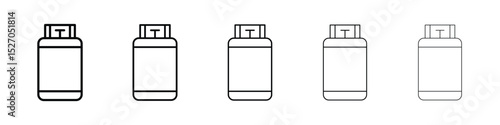 LPG icon vector collection. EPS 10