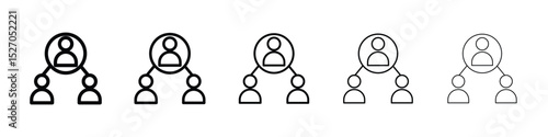 Mediator icon vector collection. EPS 10