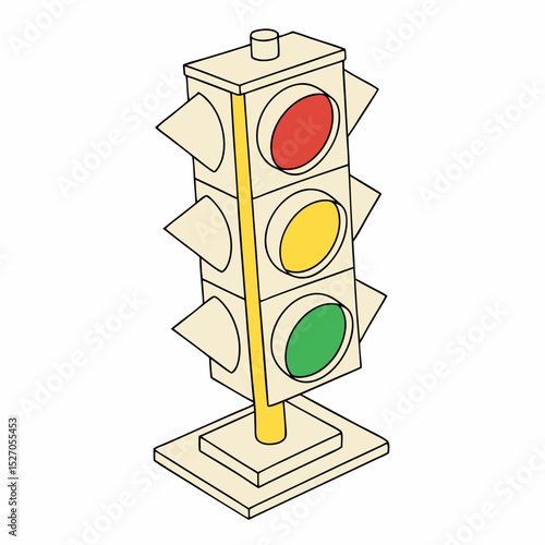 red traffic light