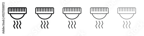 Sensor smoke icon