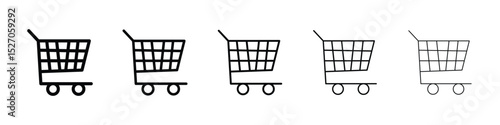Shopping trolley icon