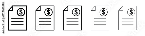 Tax icon vector collection. EPS 10