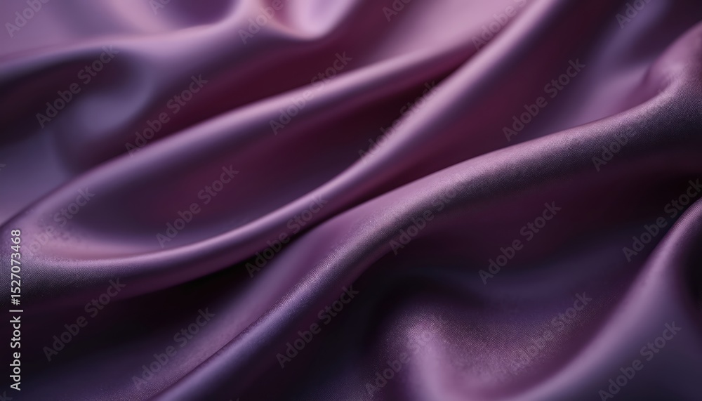 Close-up of elegant purple satin cloth texture. Draped fabric, smooth surface, shiny, rich, glossy, soft. Abstract background perfect for luxury, fashion, sophisticated design and decor. Close-up of elegant purple satin cloth texture. Draped fabric, smooth surface, shiny, rich, glossy, soft. Abstract background perfect for luxury, fashion, sophisticated design and decor.