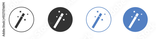 Magic icon vector. Logo Template illustration design