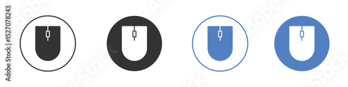 Mouse icon vector. Logo Template illustration design