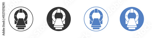 MRI icon vector. Logo Template illustration design