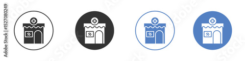 Pharmacy icon vector. Logo Template illustration design