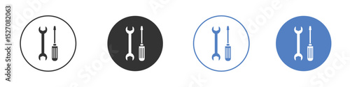 Repair icon vector. Logo Template illustration design