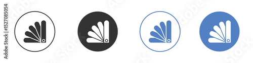 Swatchbook icon vector. Logo Template illustration design