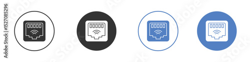 TCP icon vector. Logo Template illustration design