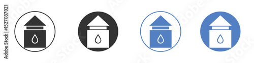 Water tank icon