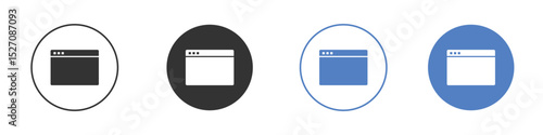Web page icon