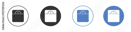Weight scale icon