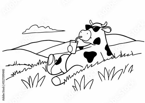 cow doodle