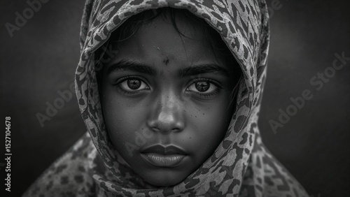 Wallpaper Mural African children, raised by AI Torontodigital.ca