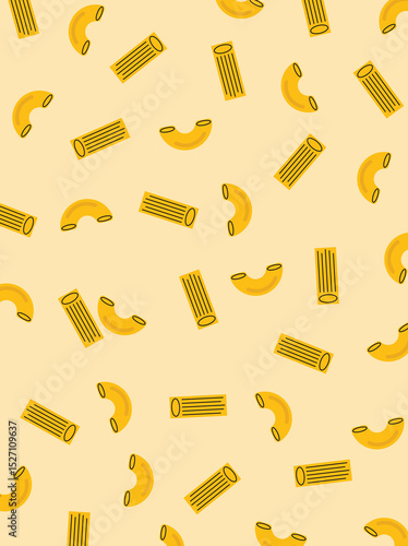 Illustration background paste cheese unique design