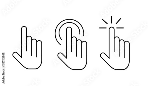  hand pointer icon