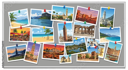 Mediterranean Travel Memories A Collage of Scenic Views