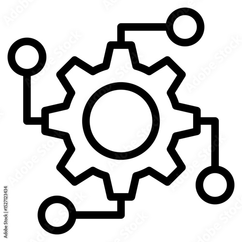 Function icon in vector illustration