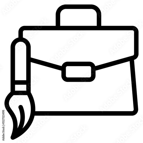 Business design icon in vector illustration