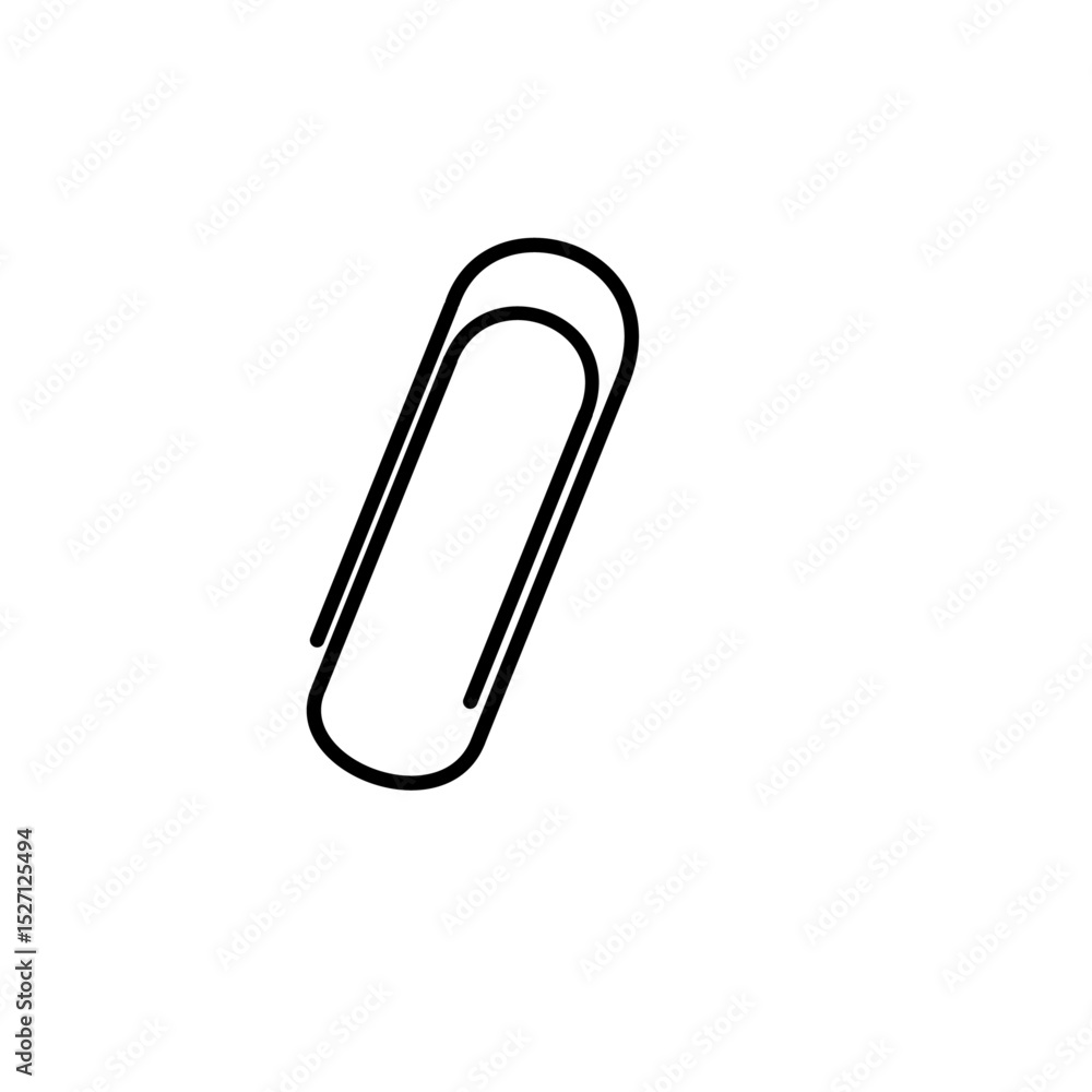 シンプルなクリップのアイコン シンプルなクリップのアイコン