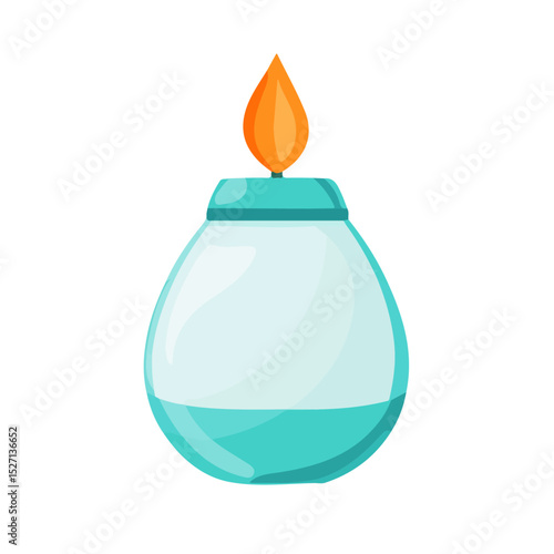 2D flat vector illustration of Air Freshener, isolated on a white background.