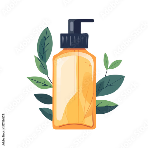 Air Freshener 2D flat vector illustration, isolated on a white background.