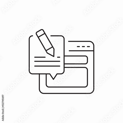 article craft icon sign vector