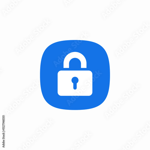 lock safety icon sign vector