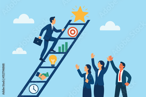 Career Ladder Success
Business Growth Goals
Achieving Business Milestones
Professional Development Path
Leadership and Ambition