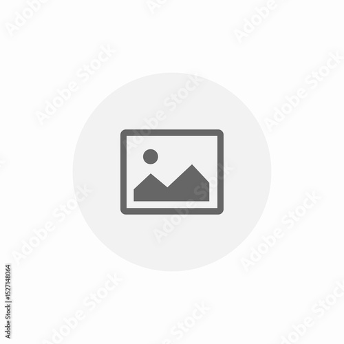 image frame icon sign vector