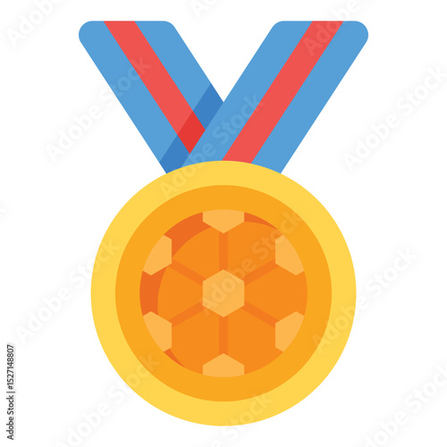 Medal flat Icon