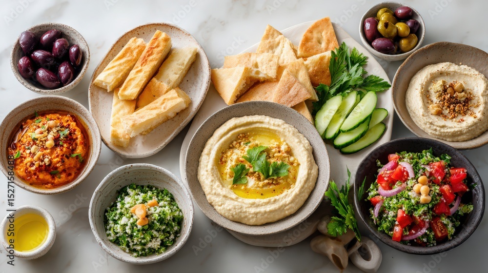 Mediterranean Mezze Platter Mediterranean Mezze Platter