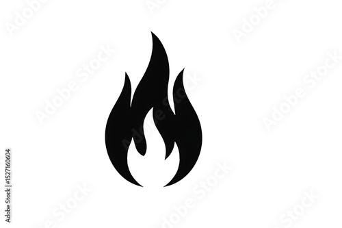 Burning flame icon