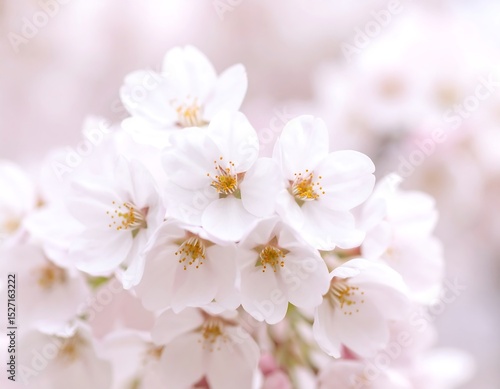 Delicate spring blossoms