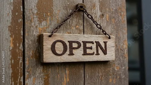 Rustic wooden sign that says 