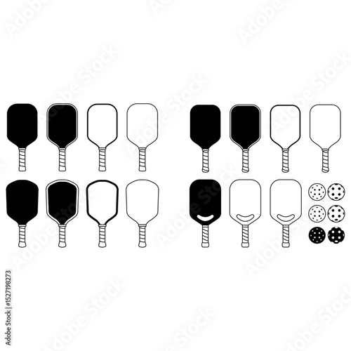 Pickleball Vector Pack