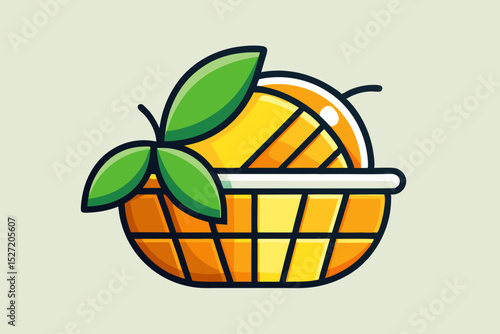 mango premium grocery icon