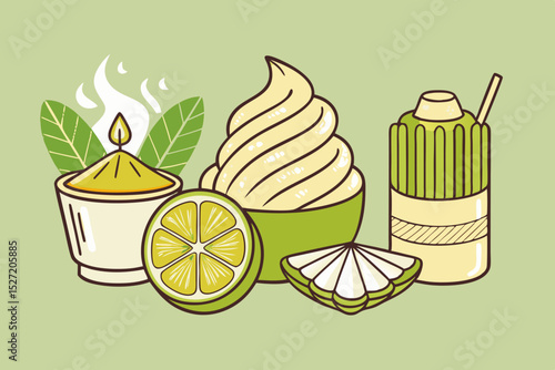 steaming hot tamale line art