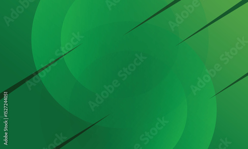 Green gradient abstract background. Circle shapes composition Space. suitable for background, landing page, wallpaper, home screen, theme. vector eps 10