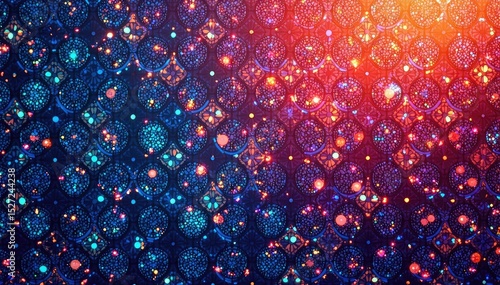 Geometric lace motif, repeating lines, open spaces , subtle, seamless, lace