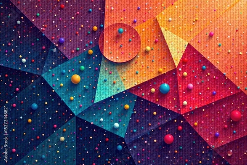 Geometric shapes, repeating lines, subtle color variation, seamless, pink, fabric