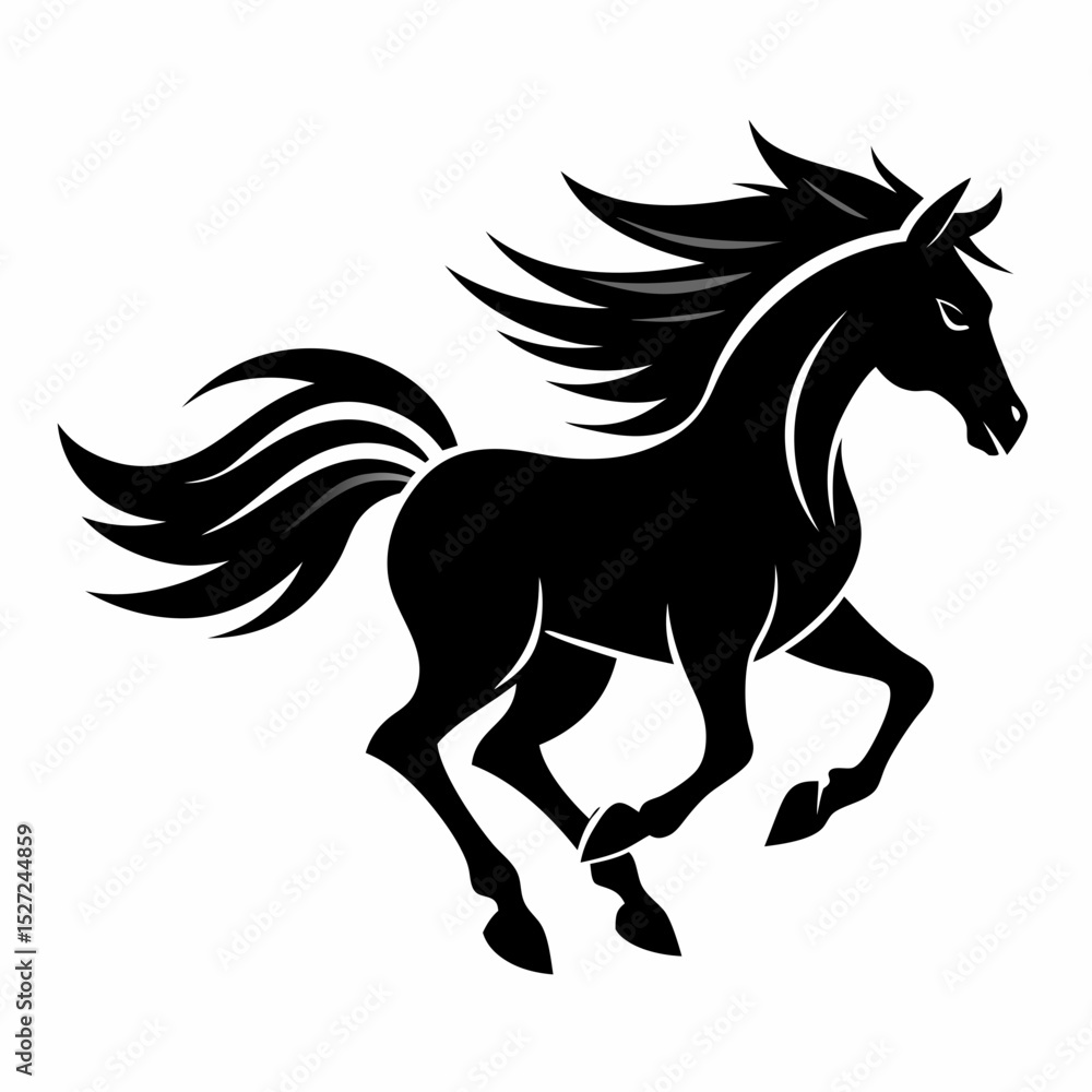 horse silhouette vector horse silhouette vector