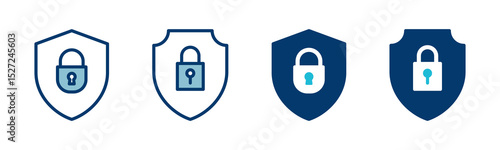 Security icon vector isolated on white background. protection icon. privacy. vpn