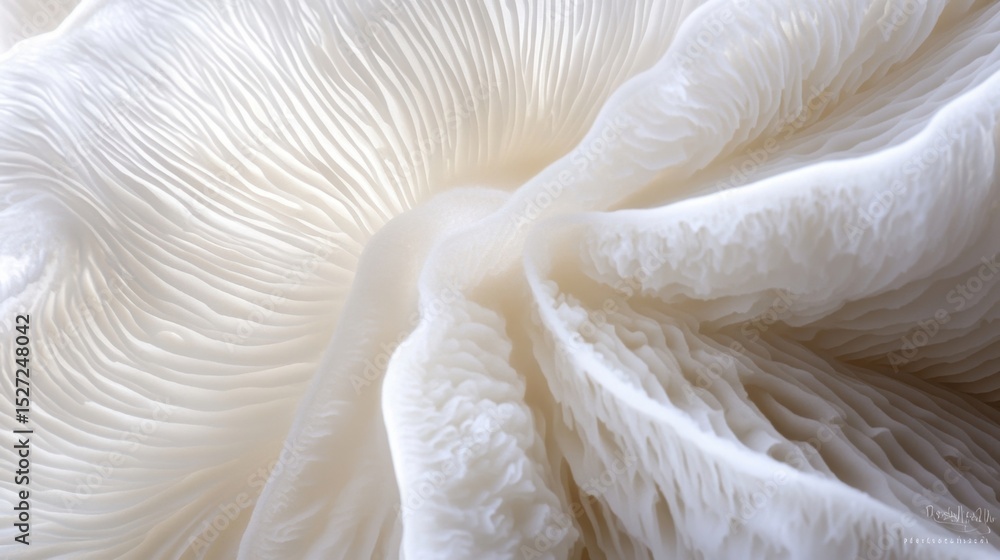Obraz premium Delicate Mushroom Underside Texture.