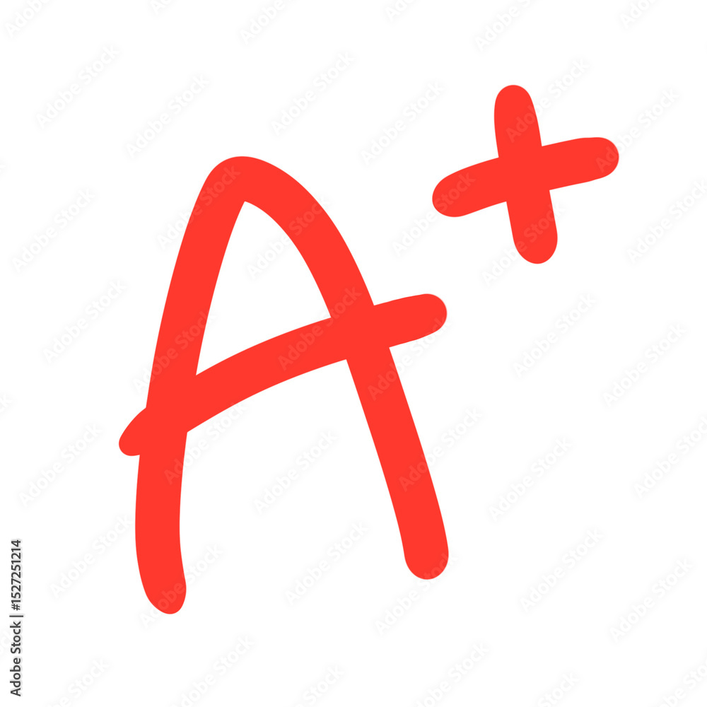 Fototapeta premium Hand drawn grade A+