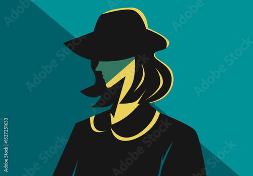 anonymous portrait illustration