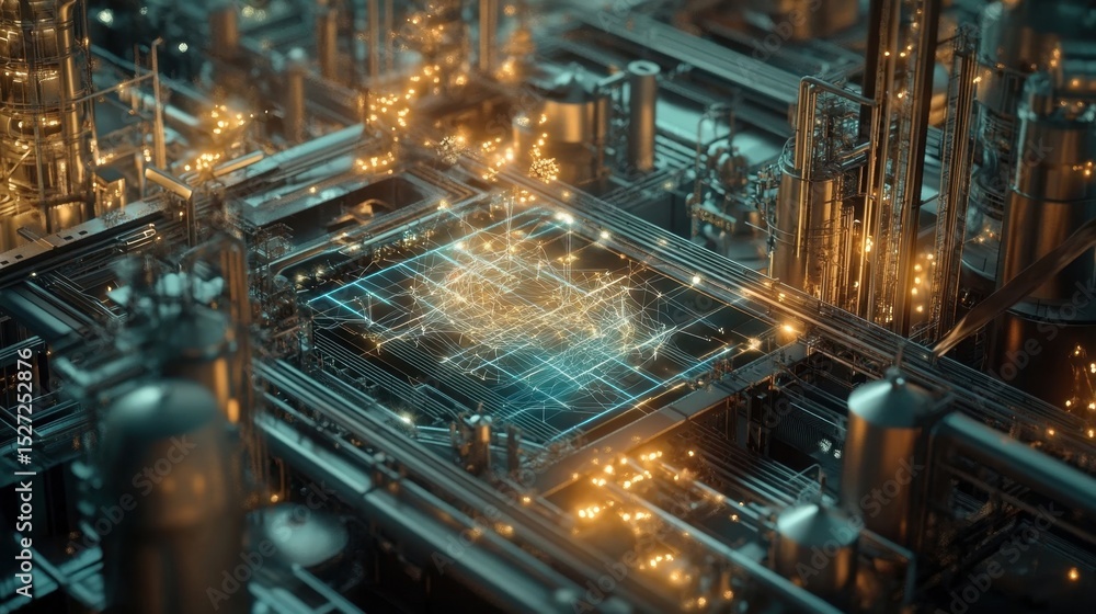 Smart Factory Industrial IoT Network. Smart Factory Industrial IoT Network.