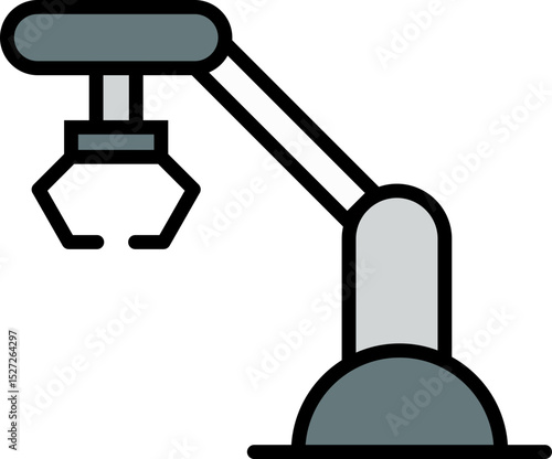 Factory Machine Icon Element