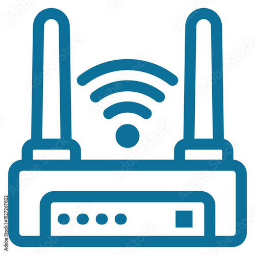Router Icon Element For Design